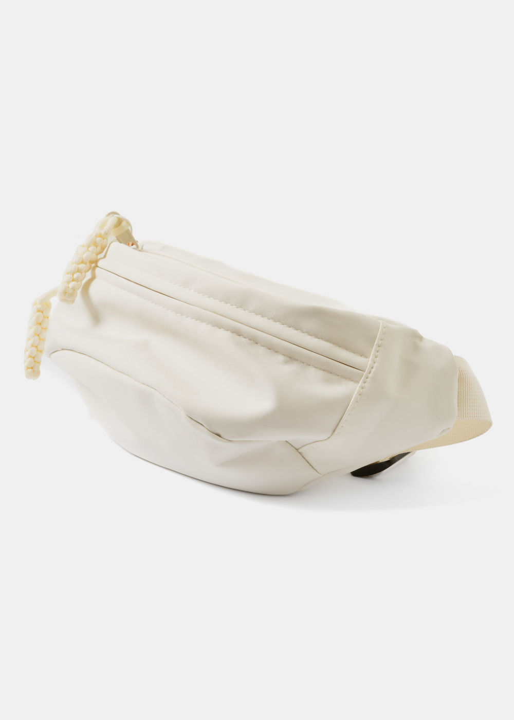 Ecru Multi-Pocket Belt Bag 